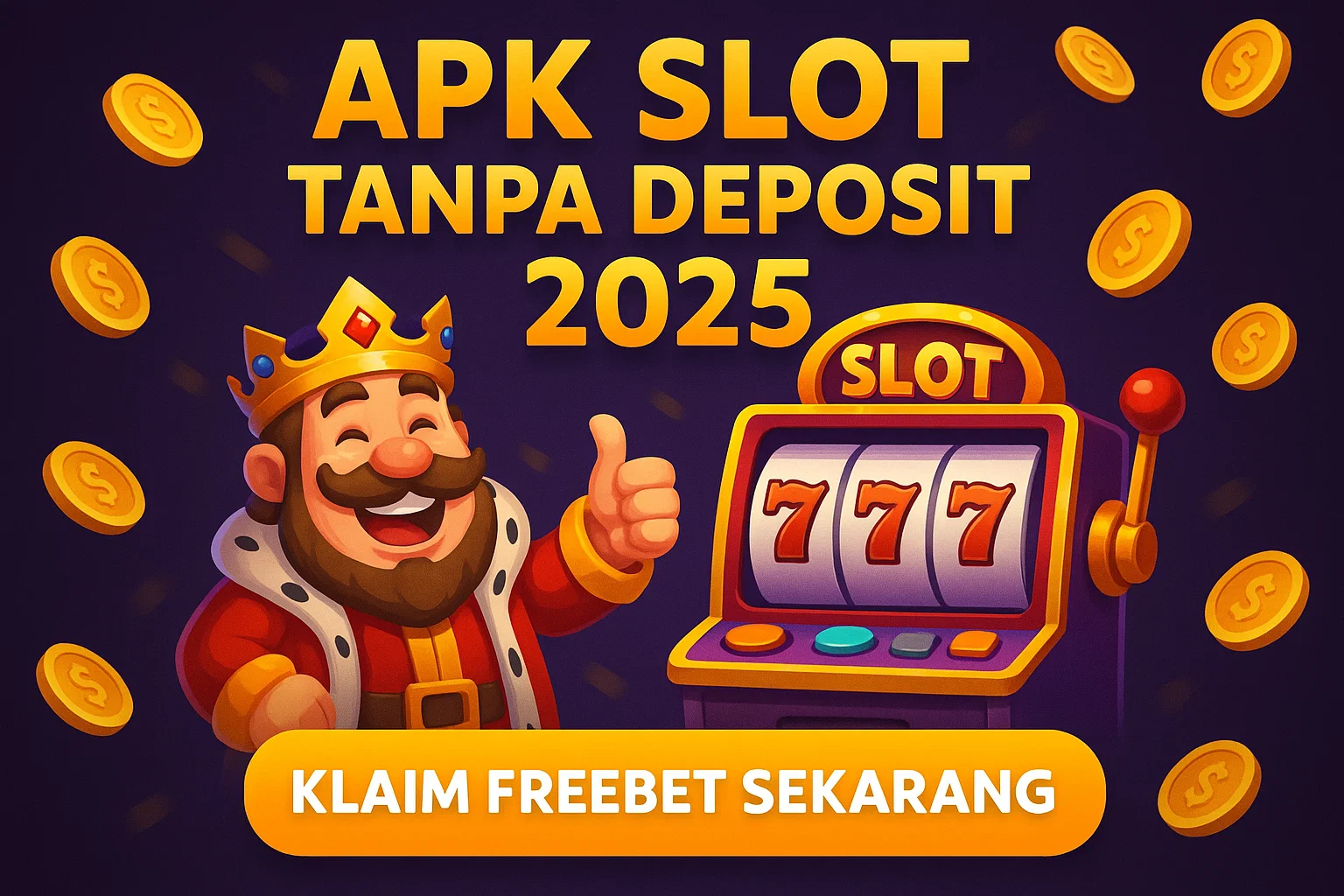 APK Slot Tanpa Deposit 2025: